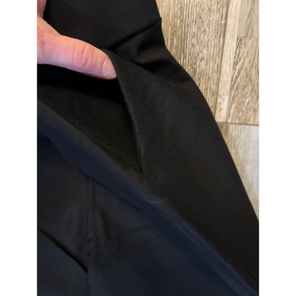 Coco + Carmen Womens Black Wide-Leg Pants L/XL High-Waist Stretch - Picture 5 of 6